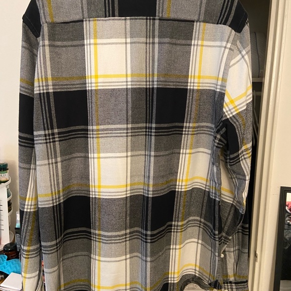 Express long sleeve button down flannel shirt - Picture 3 of 3